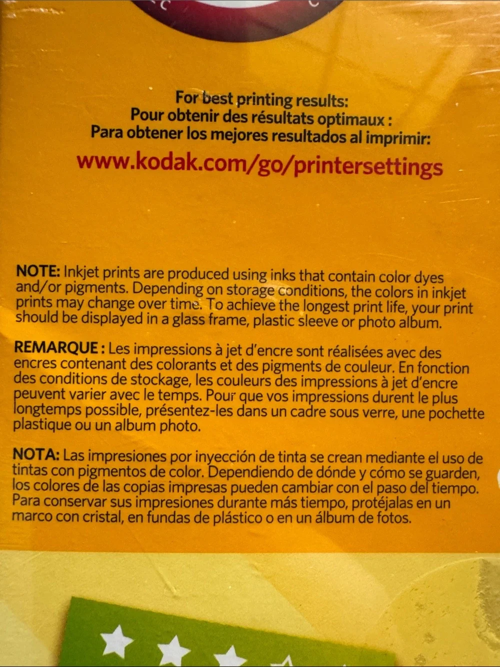 Kodak Gloss White Photo Paper Pack - Picture 9 of 12
